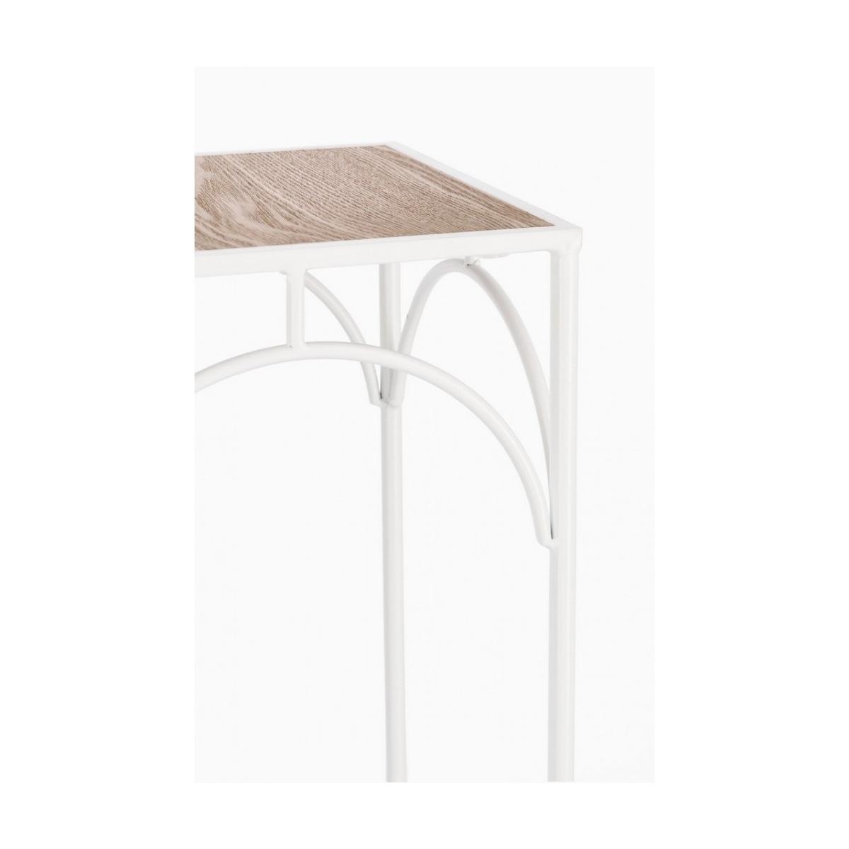 Colonnina Set pz.3 Guenda Quadro Bianco | Bizzotto