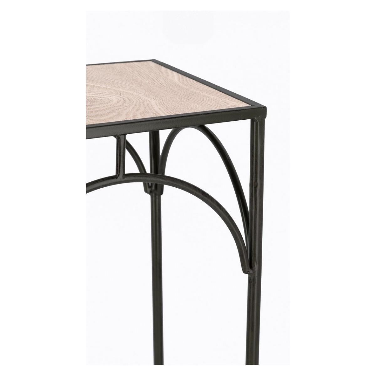 Colonnina Set pz.3 Guenda Quadro Nero | Bizzotto