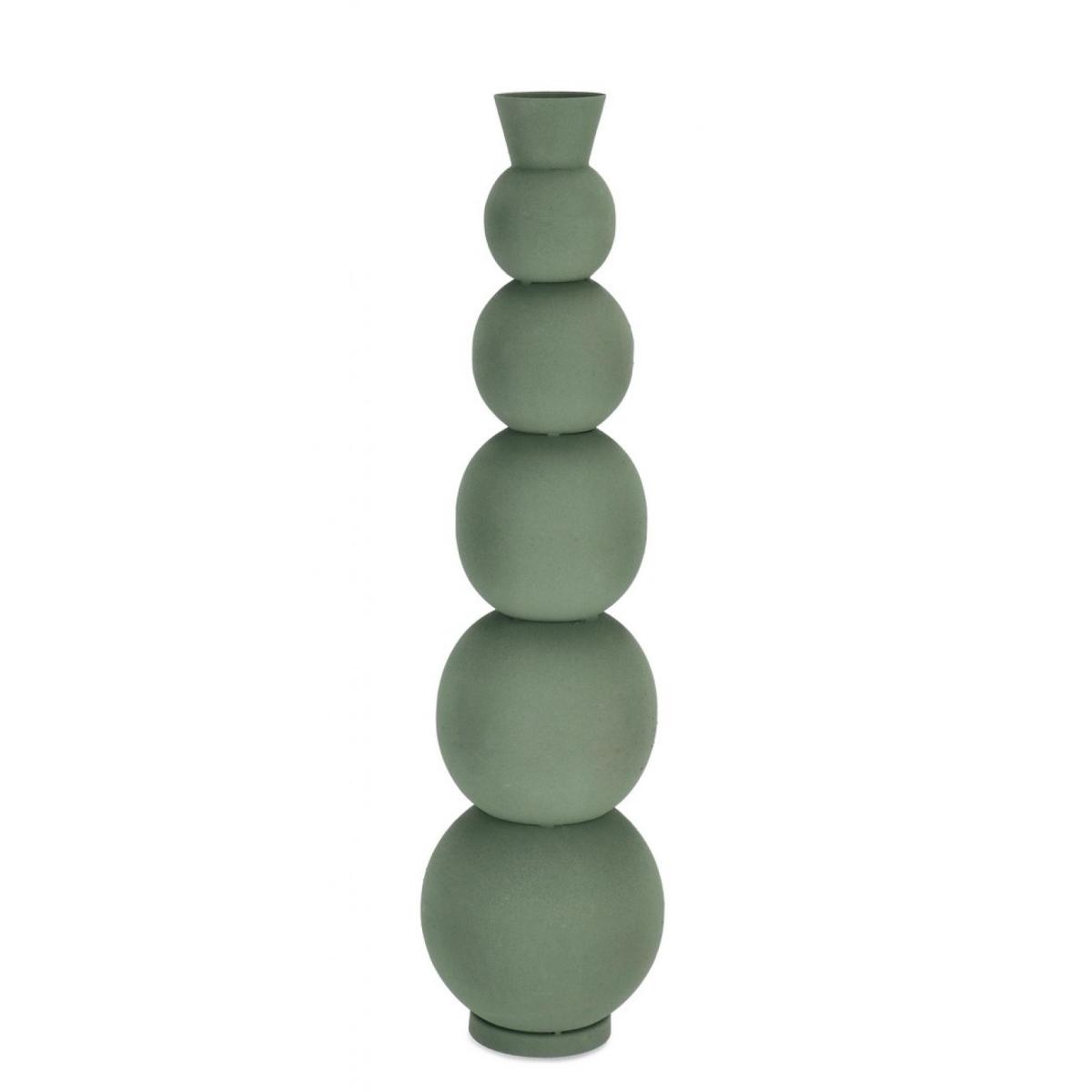 Bottiglia Decorativa Ridhi Verde cm.H76 | Bizzotto