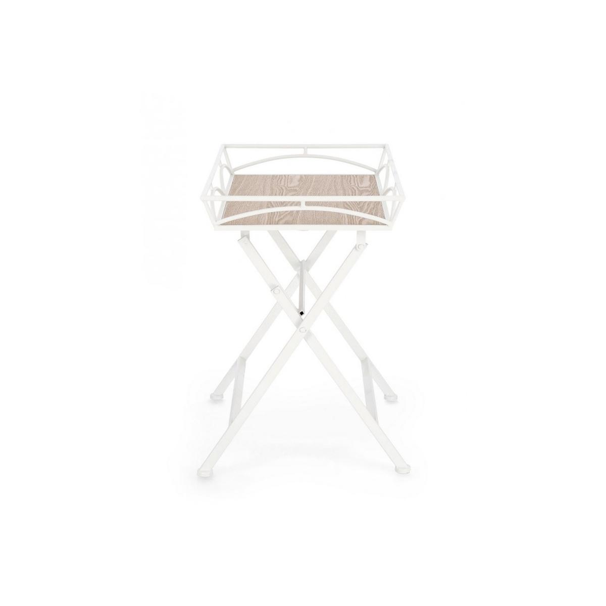 Tavolino Guenda Rettangolare Bianco cm.H60 | Bizzotto