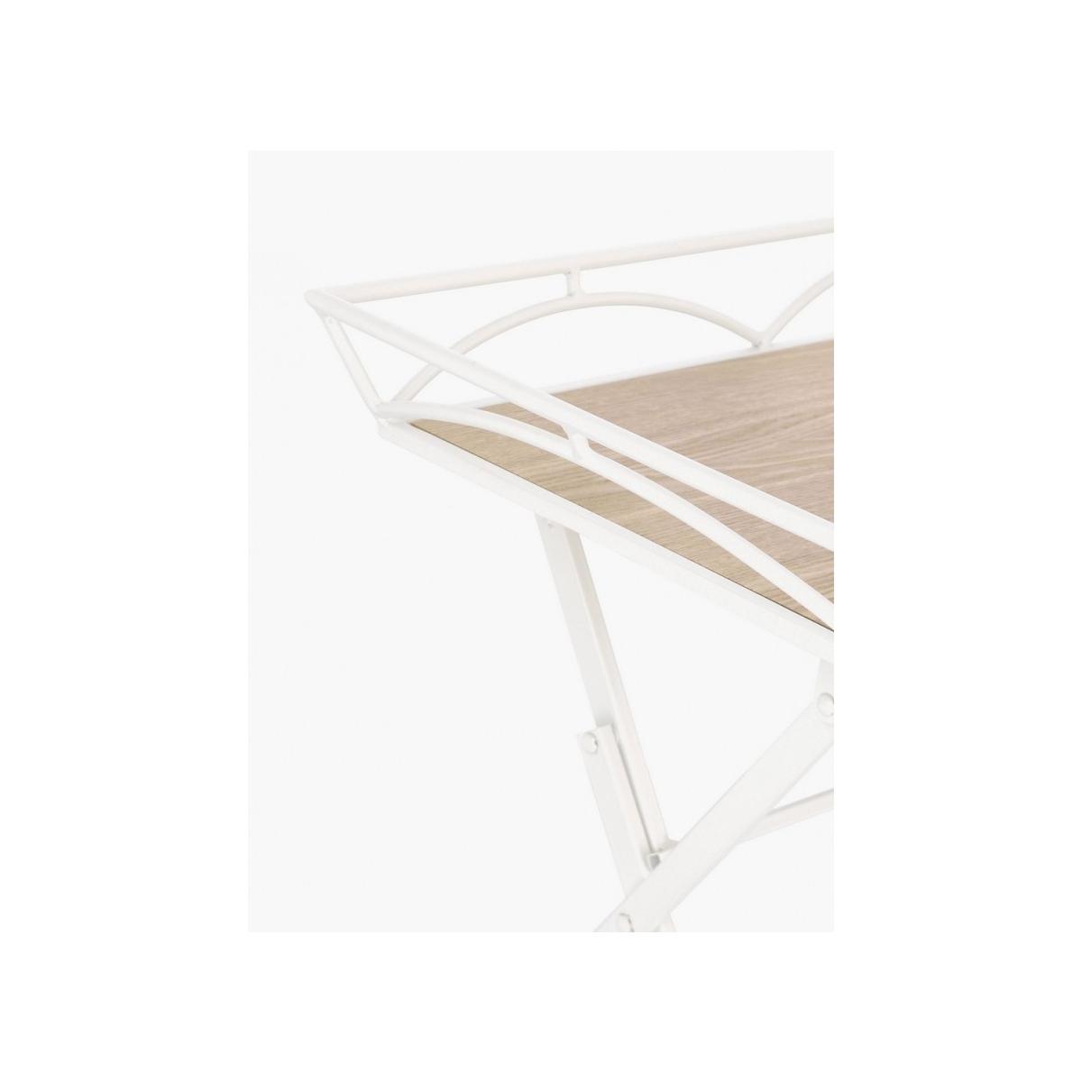 Tavolino Guenda Rettangolare Bianco cm.H60 | Bizzotto