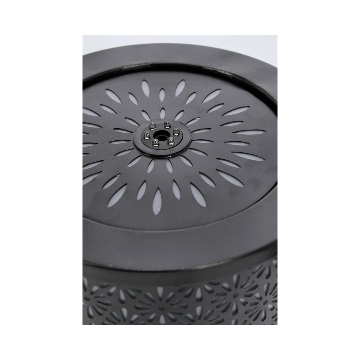 Fontana Miki To Nero cm.Ã?25x23H con LED | Bizzotto