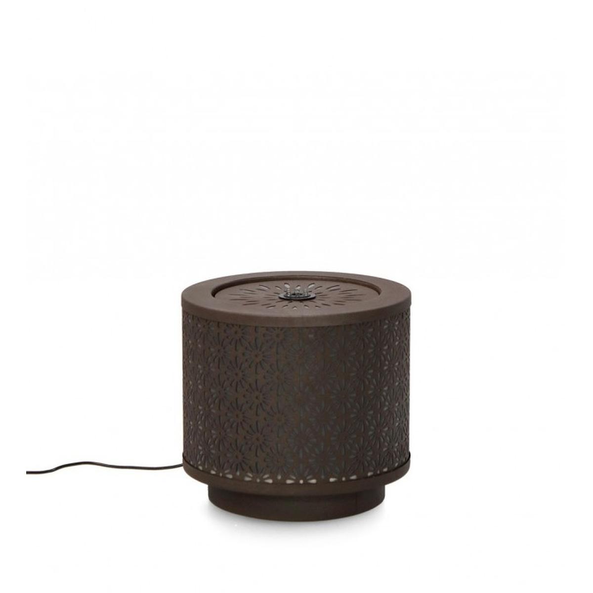 Fontana Miki To Marrone cm.Ã?25x23H con LED | Bizzotto