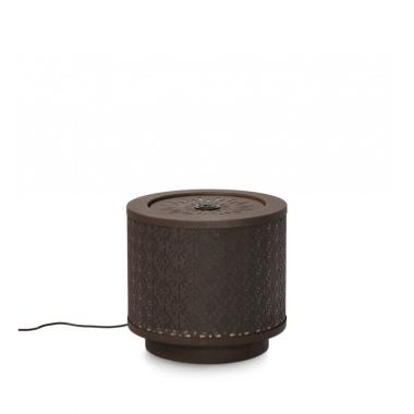 Fontana Miki To Marrone cm.Ã?25x23H con LED | Bizzotto