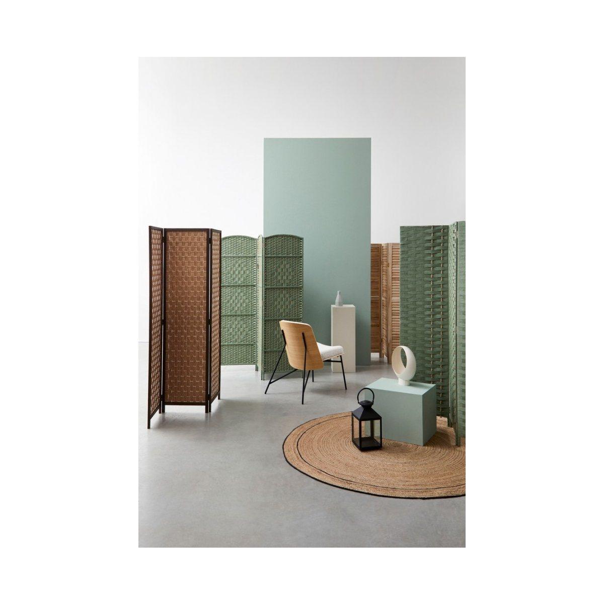 Paravento 3 Ante Shana Verde cm.150x180H | Bizzotto