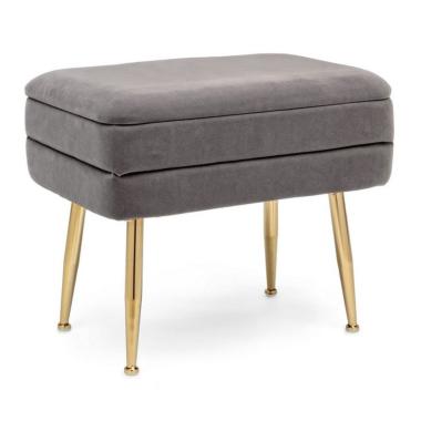 Panca Singola Cont. Pavlina Grigio Scuro | Bizzotto