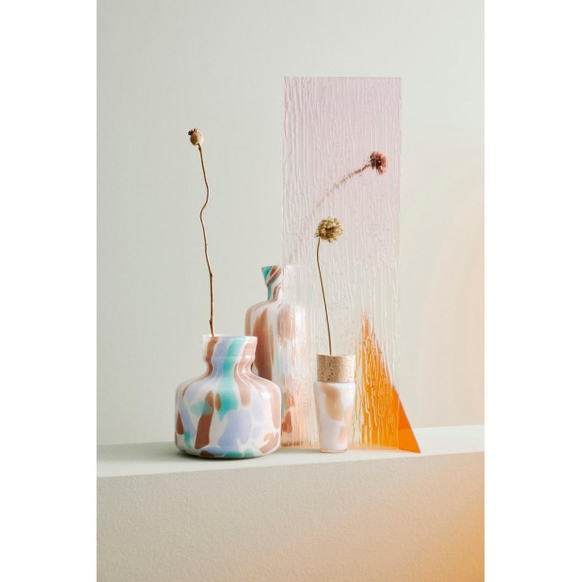 Bottiglia Dec Matara Vetro Az Mar Luc cm.H35,5 | Bizzotto