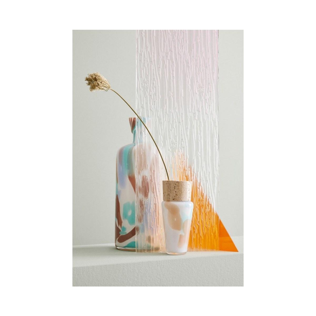 Bottiglia Dec Matara Vetro Az Mar Luc cm.H35,5 | Bizzotto