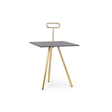 Tavolino Inesh Rock Quadro cm.40x40 | Bizzotto