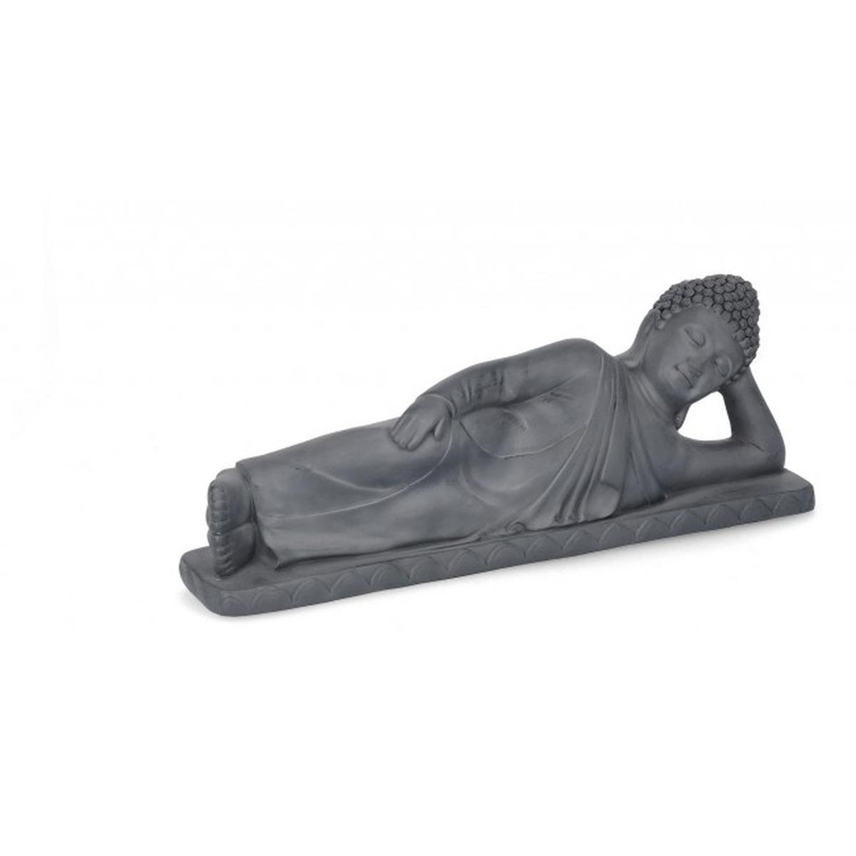 Decorazione Pattaya Sdraiato Antraci cm.H28 | Bizzotto