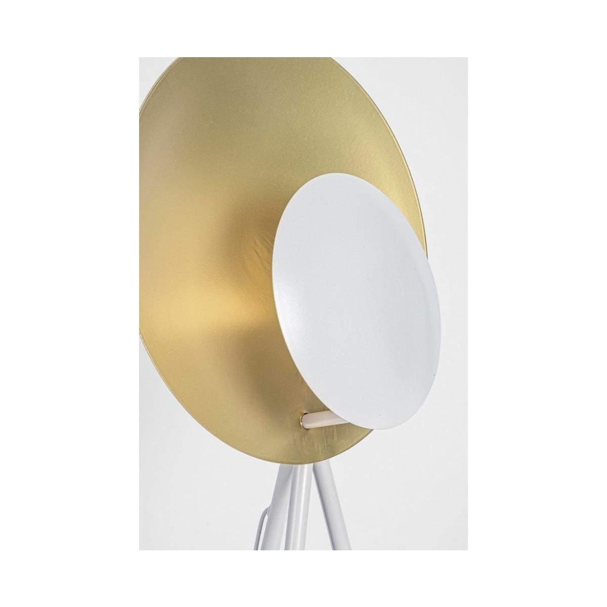 Piantana Design Treppiede Bia-Oro cm.H156 | Bizzotto