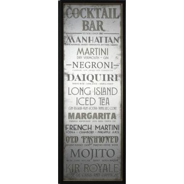 Specchio con Cornice Library Oro cm.40x110 | Bizzotto