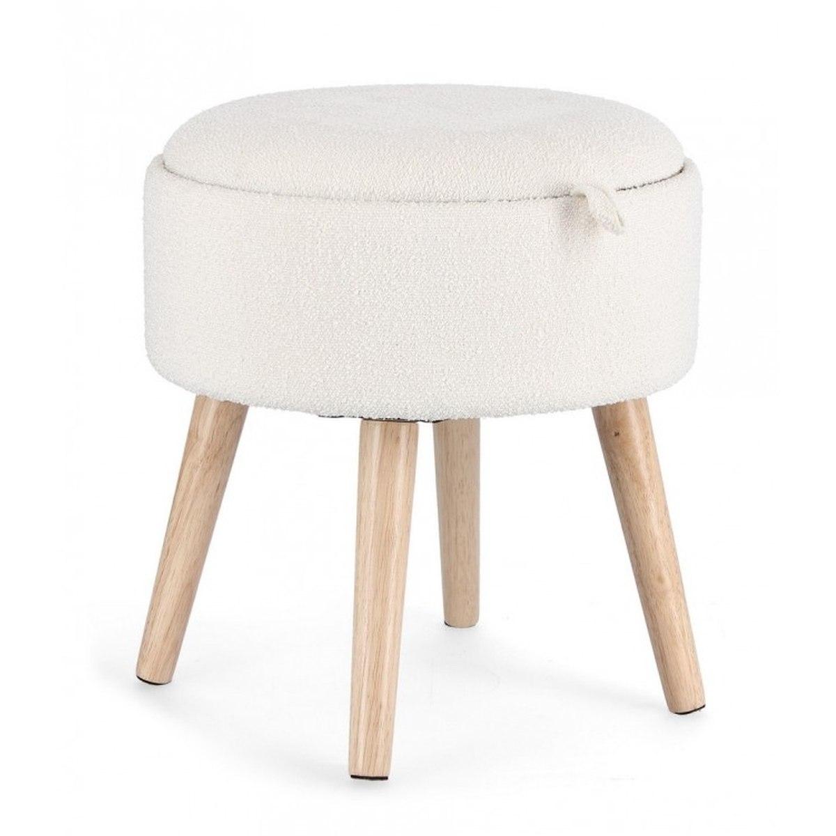 Sgabello Contenitore.Zoya con Vass Bia | Bizzotto