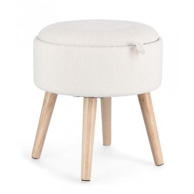 Sgabello Contenitore.Zoya con Vass Bia | Bizzotto