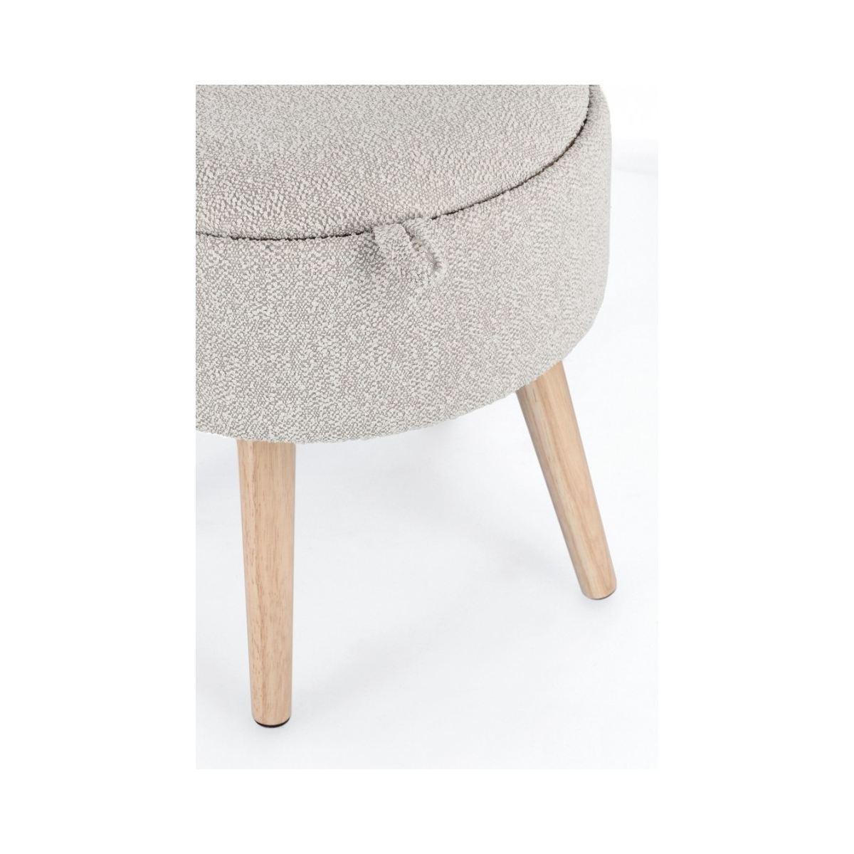 Sgabello Contenitore.Zoya con Vass Grig Ch | Bizzotto