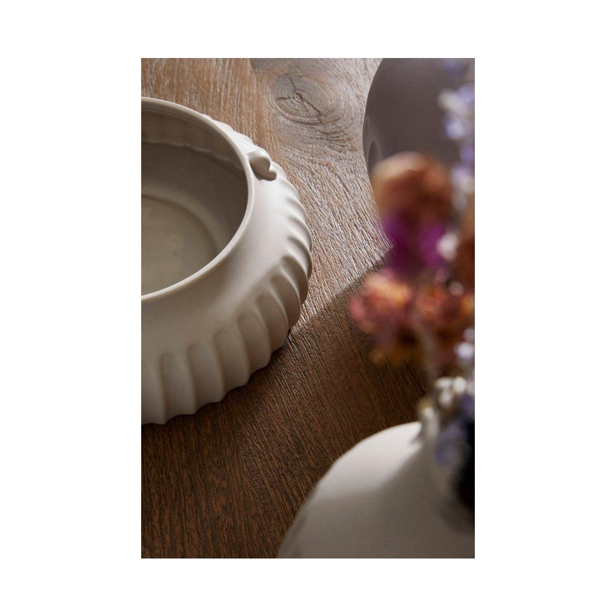 Vaso Juzo Beige cm.H24 | Bizzotto