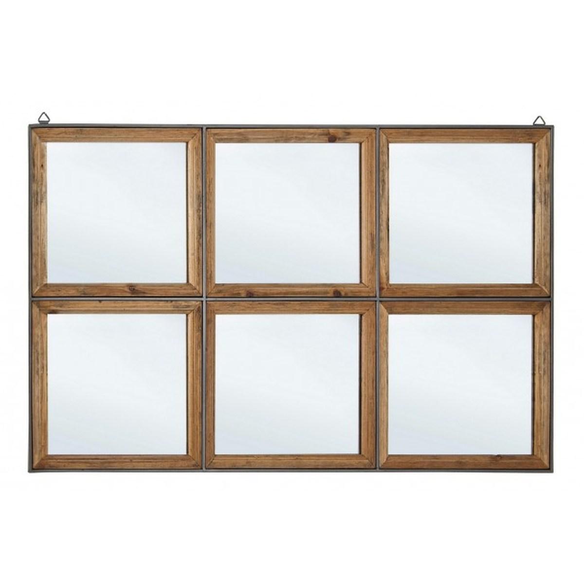 Specchio con Cornice Border cm.92x52 | Bizzotto