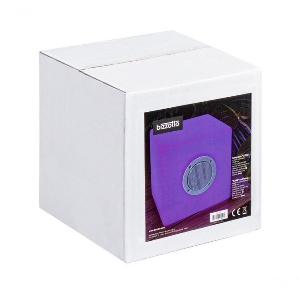 Lampada LED Cubo Speaker Pe 20x20 | Bizzotto