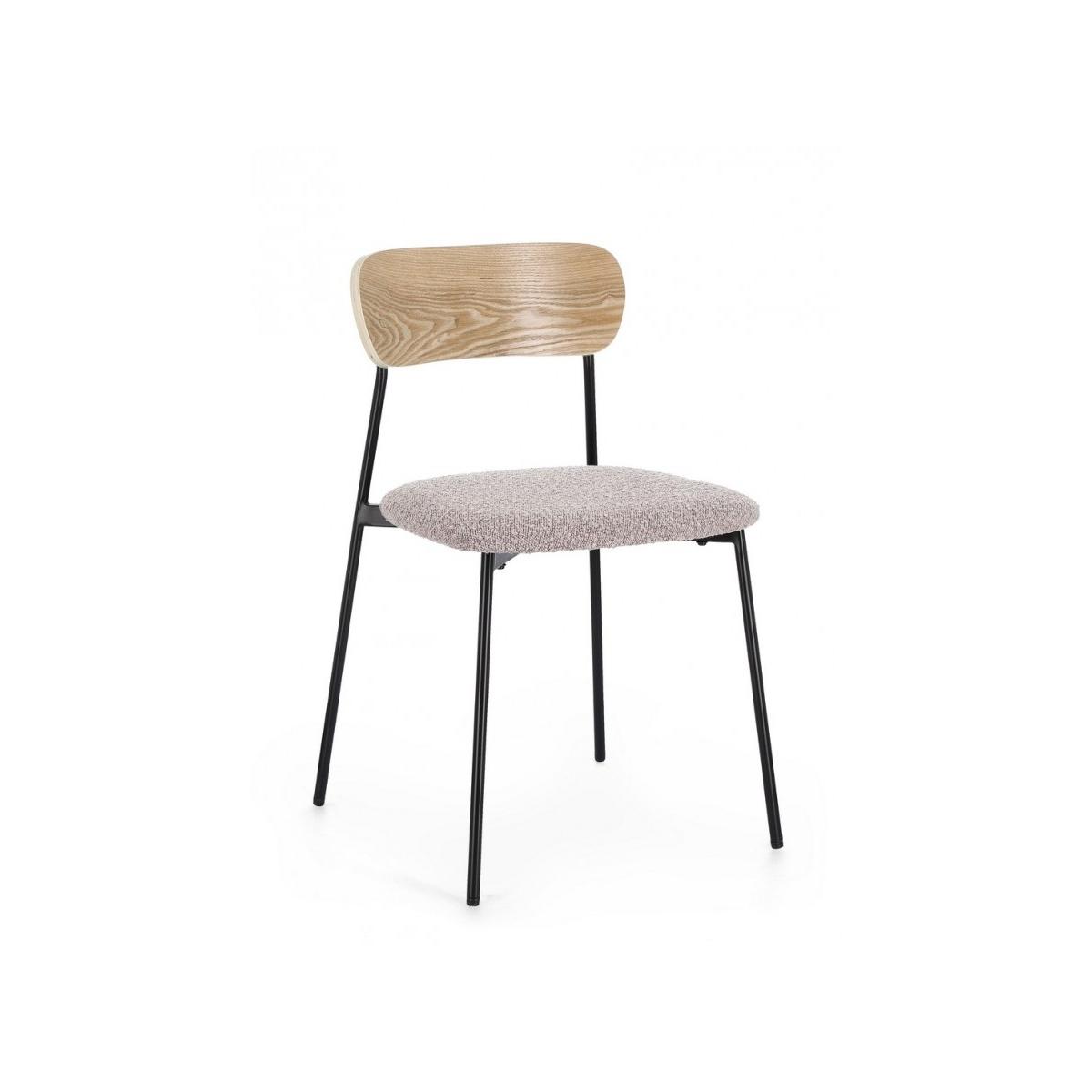 Sedia Genevieve Visone | Bizzotto