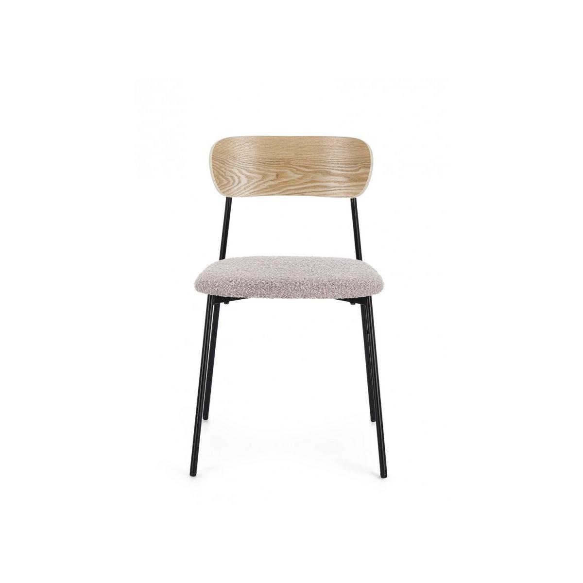 Sedia Genevieve Visone | Bizzotto