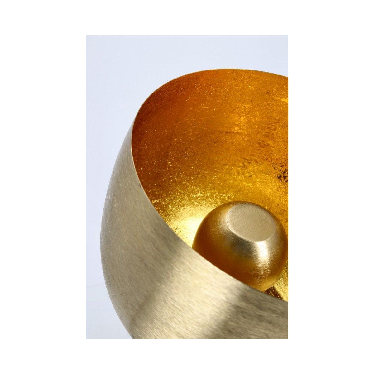 Lampada Tavolo Isham Oro cm.H32 | Bizzotto