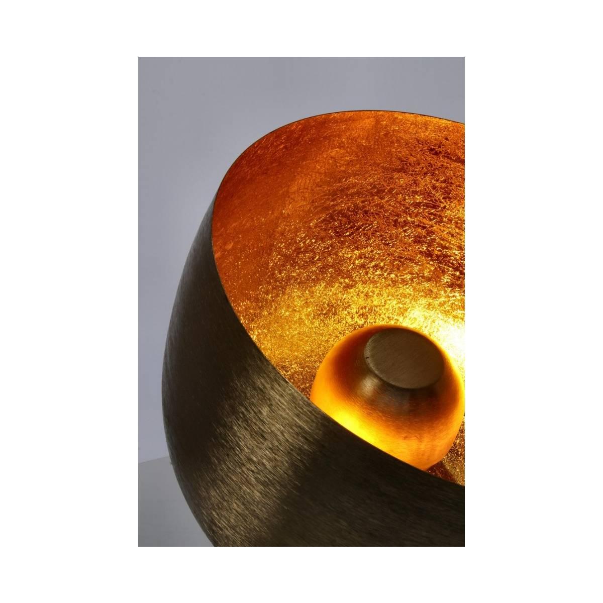 Lampada Tavolo Isham Oro cm.H32 | Bizzotto