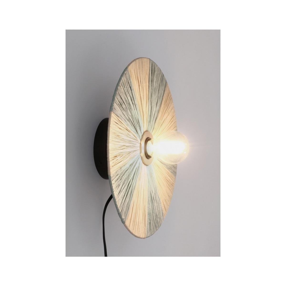 Lampada Applique Kanda Natural Azzur cm.Ã?33 | Bizzotto