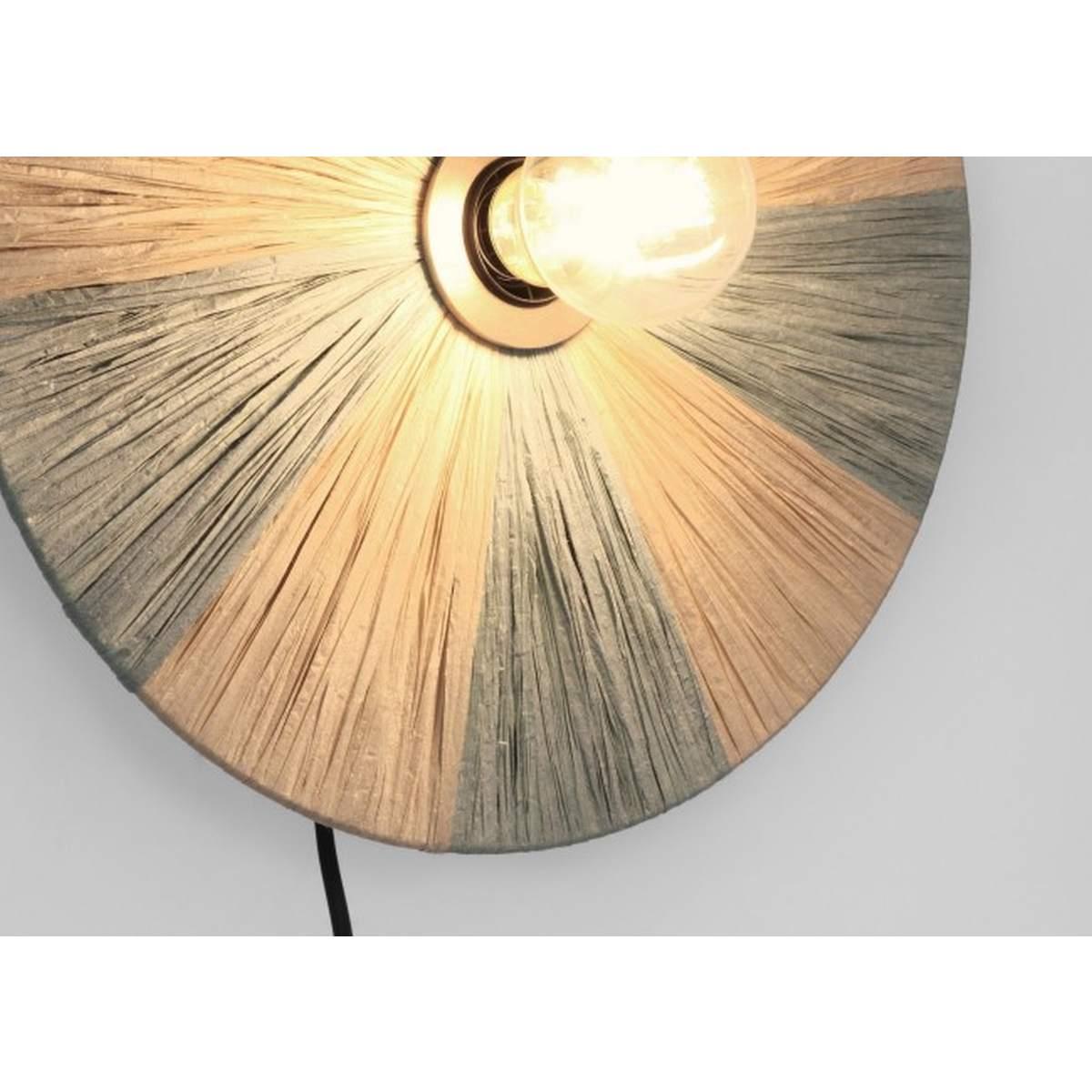 Lampada Applique Kanda Natural Azzur cm.Ã?33 | Bizzotto