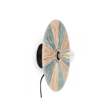 Lampada Applique Kanda Natural Azzur cm.Ã?33 | Bizzotto