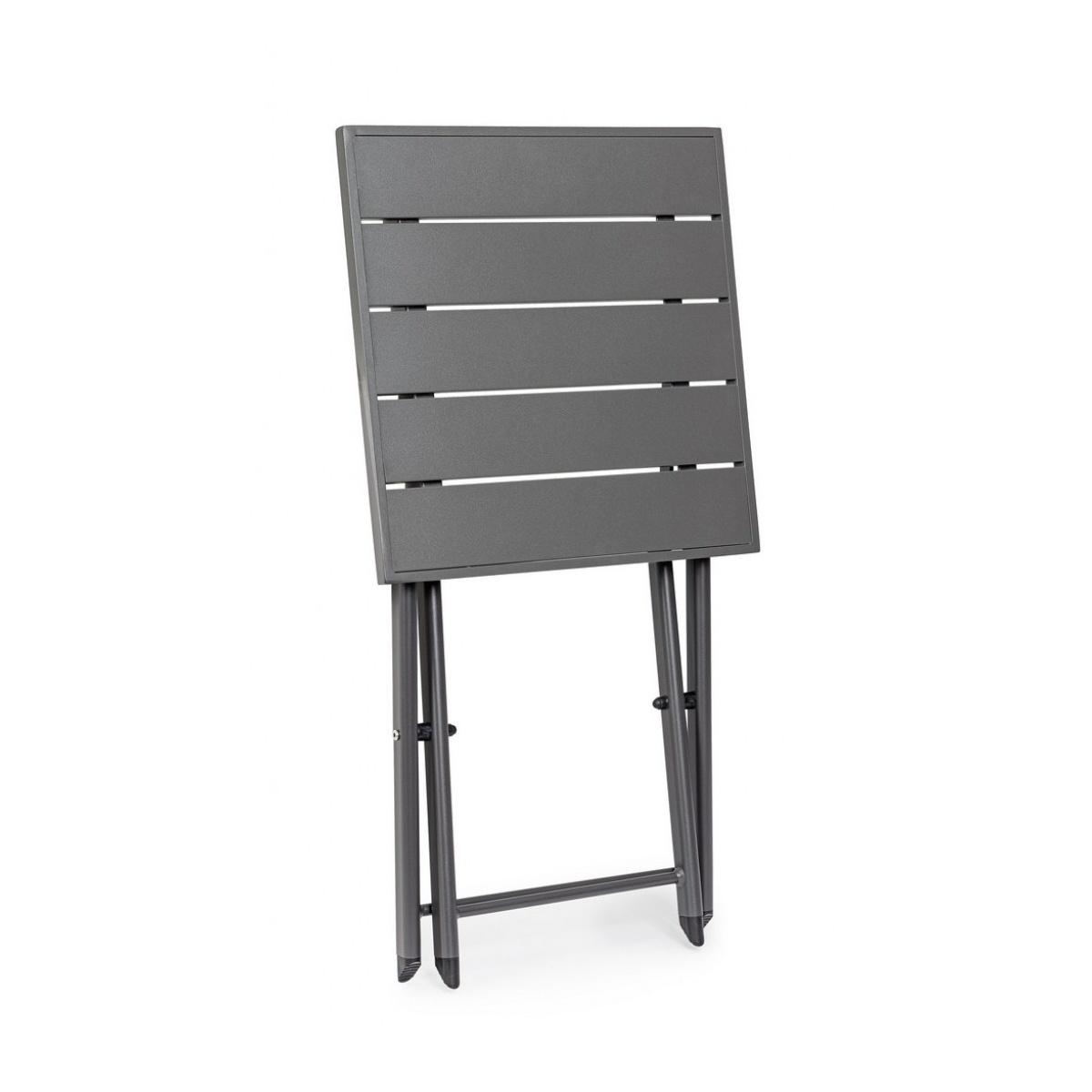 Tavolino Taylor 44x43 Grigio Scuro | Bizzotto