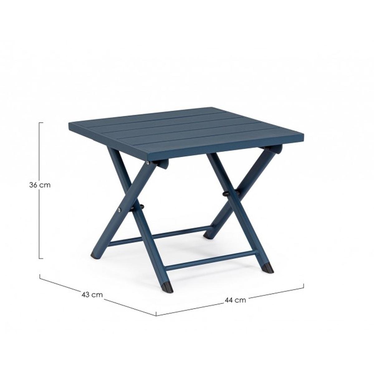 Tavolino Taylor 44x43 Navy | Bizzotto