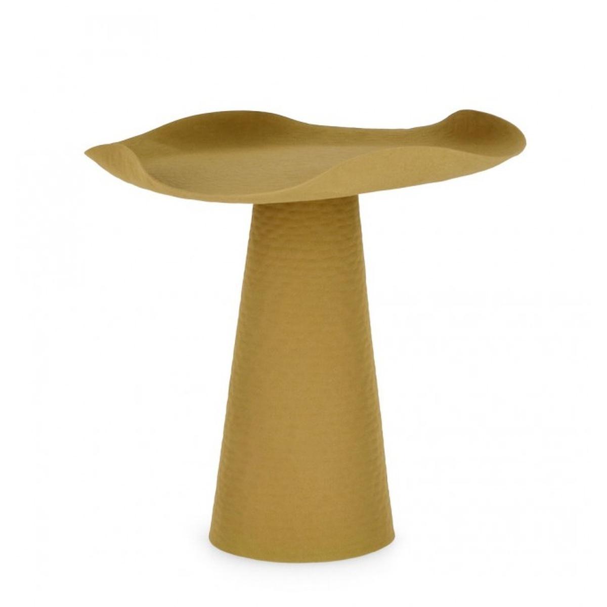 Tavolino Lalita Senape Tondo cm.Ã?41 | Bizzotto