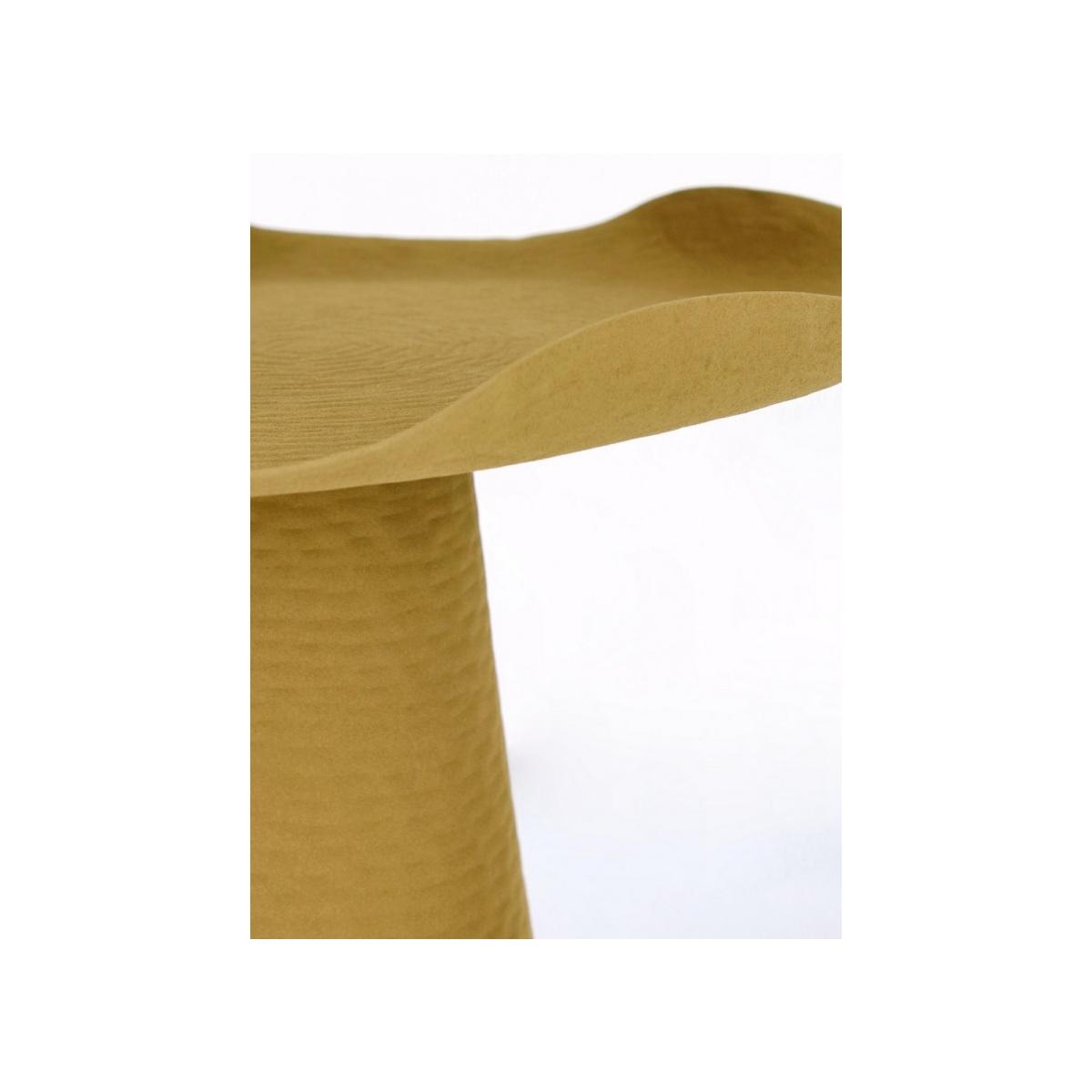 Tavolino Lalita Senape Tondo cm.Ã?41 | Bizzotto