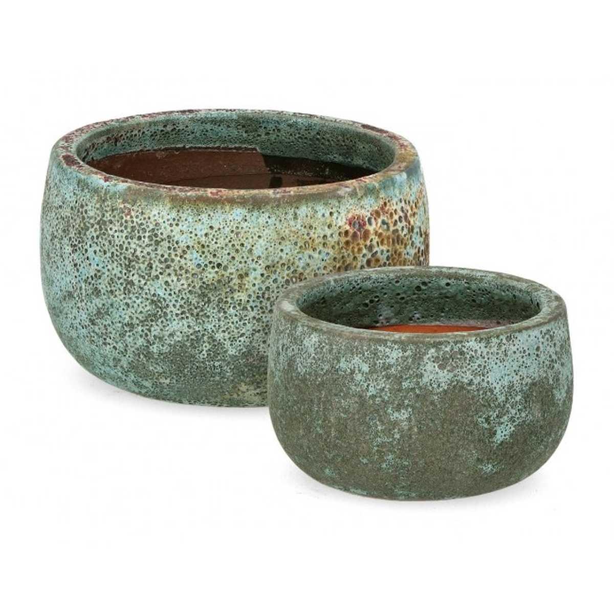 Portavaso Set pz.2 Duyen To Verde | Bizzotto