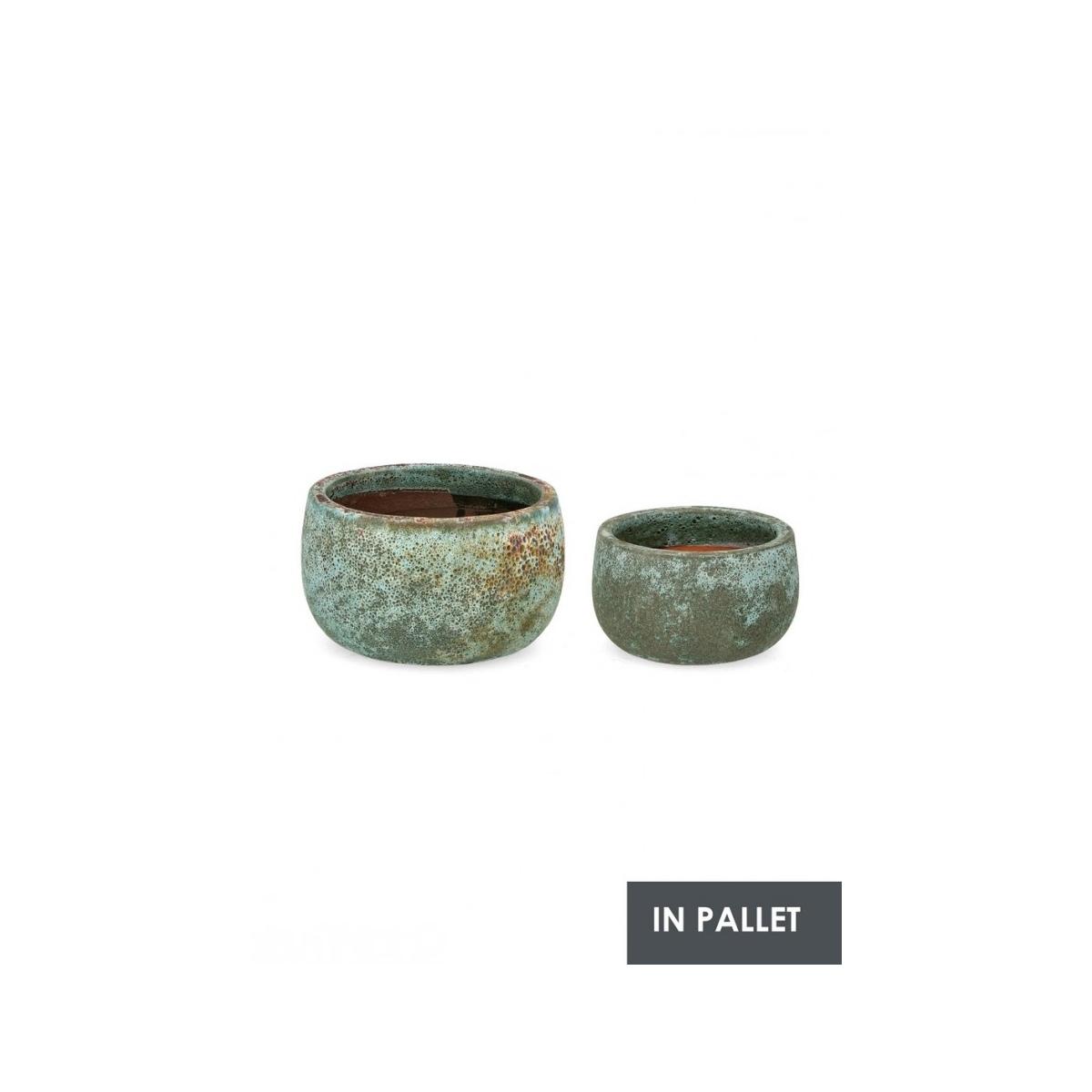 Portavaso Set pz.2 Duyen To Verde | Bizzotto