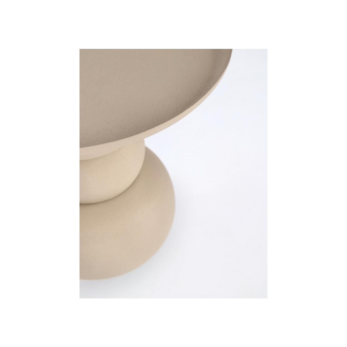Tavolino Alpa Beige Tondo cm.Ã?36 | Bizzotto