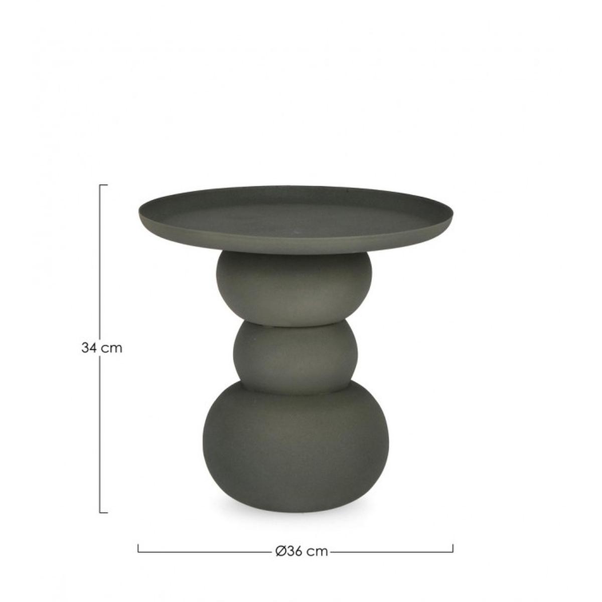 Tavolino Alpa Verde Tondo cm.Ã?36 | Bizzotto