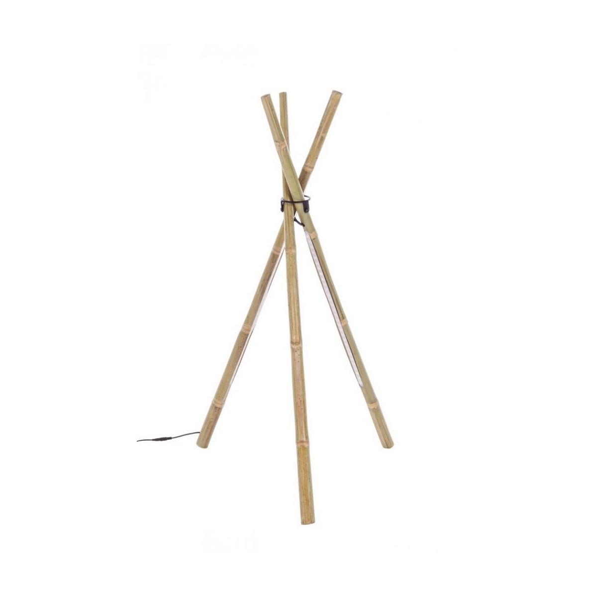 Piantana LED Treppiede Bamboo cm.H109 | Bizzotto