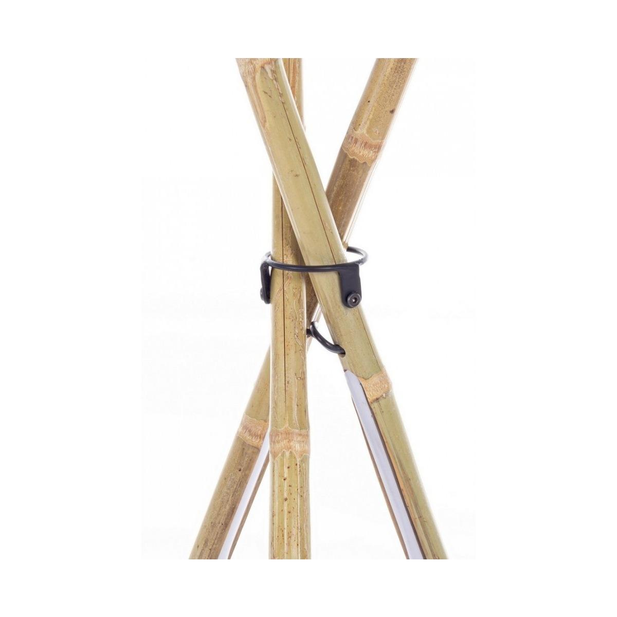 Piantana LED Treppiede Bamboo cm.H109 | Bizzotto