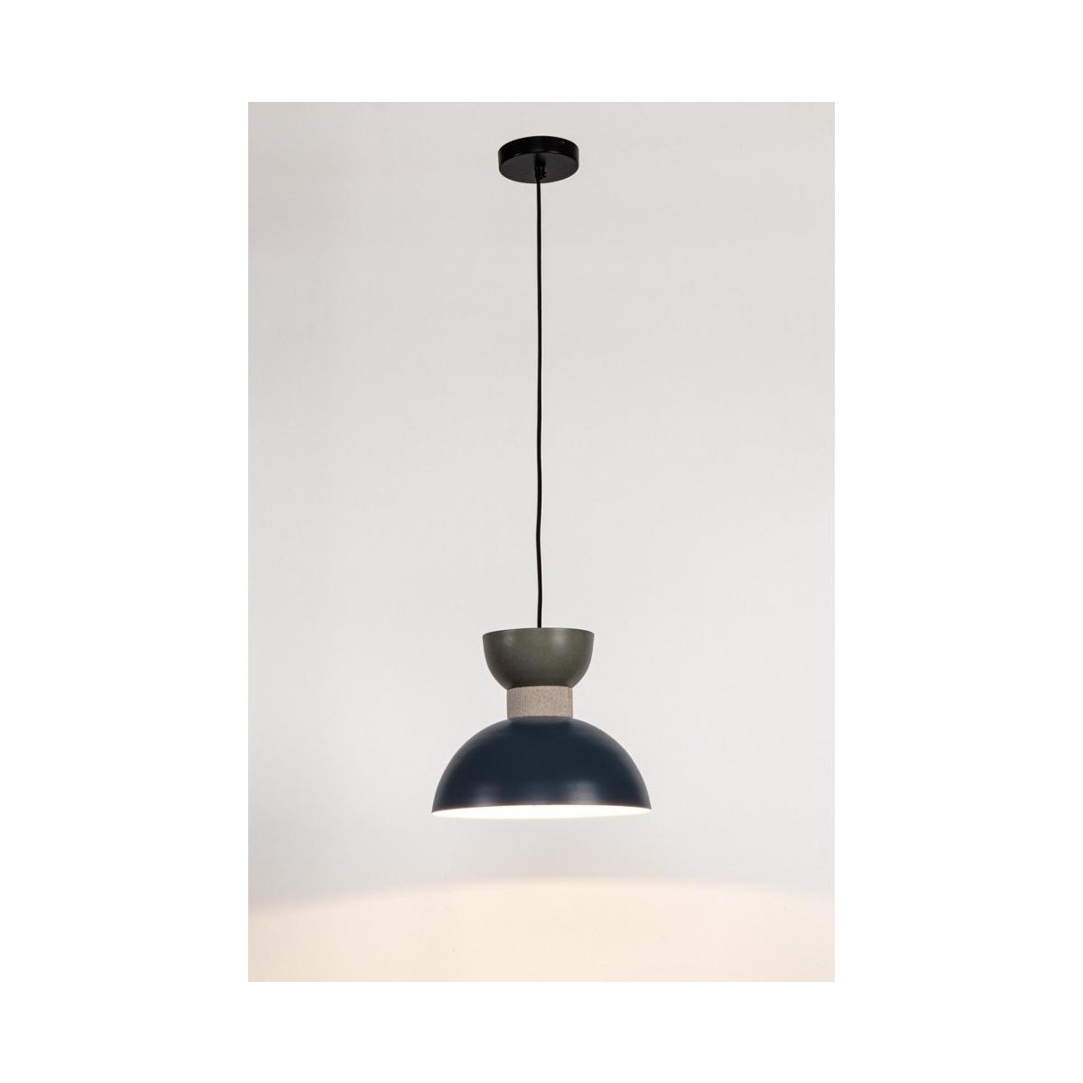 Lampadario Jabalpur Blu-Ver cm.Ã?30 | Bizzotto