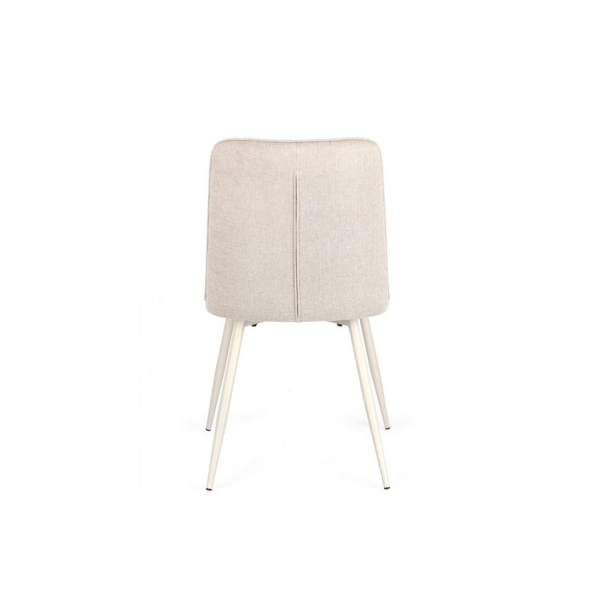 Sedia Cora Beige/Beige | Bizzotto