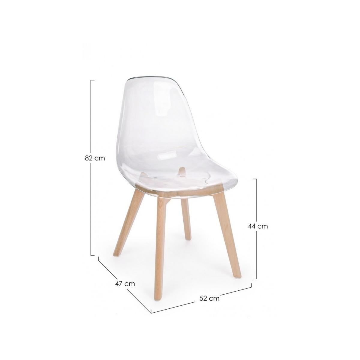 Sedia Easy Trasparente | Bizzotto