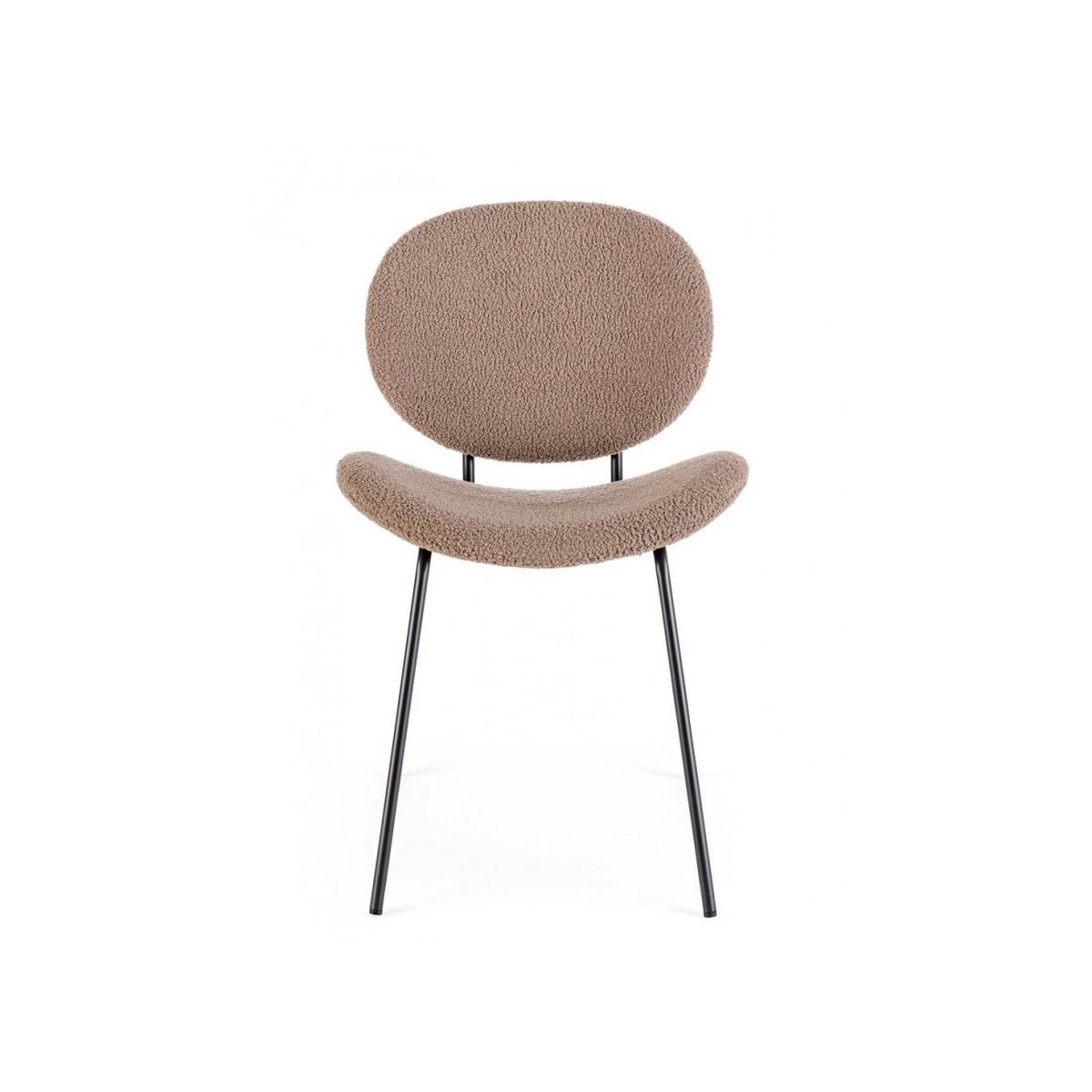 Sedia Maddie Marrone | Bizzotto