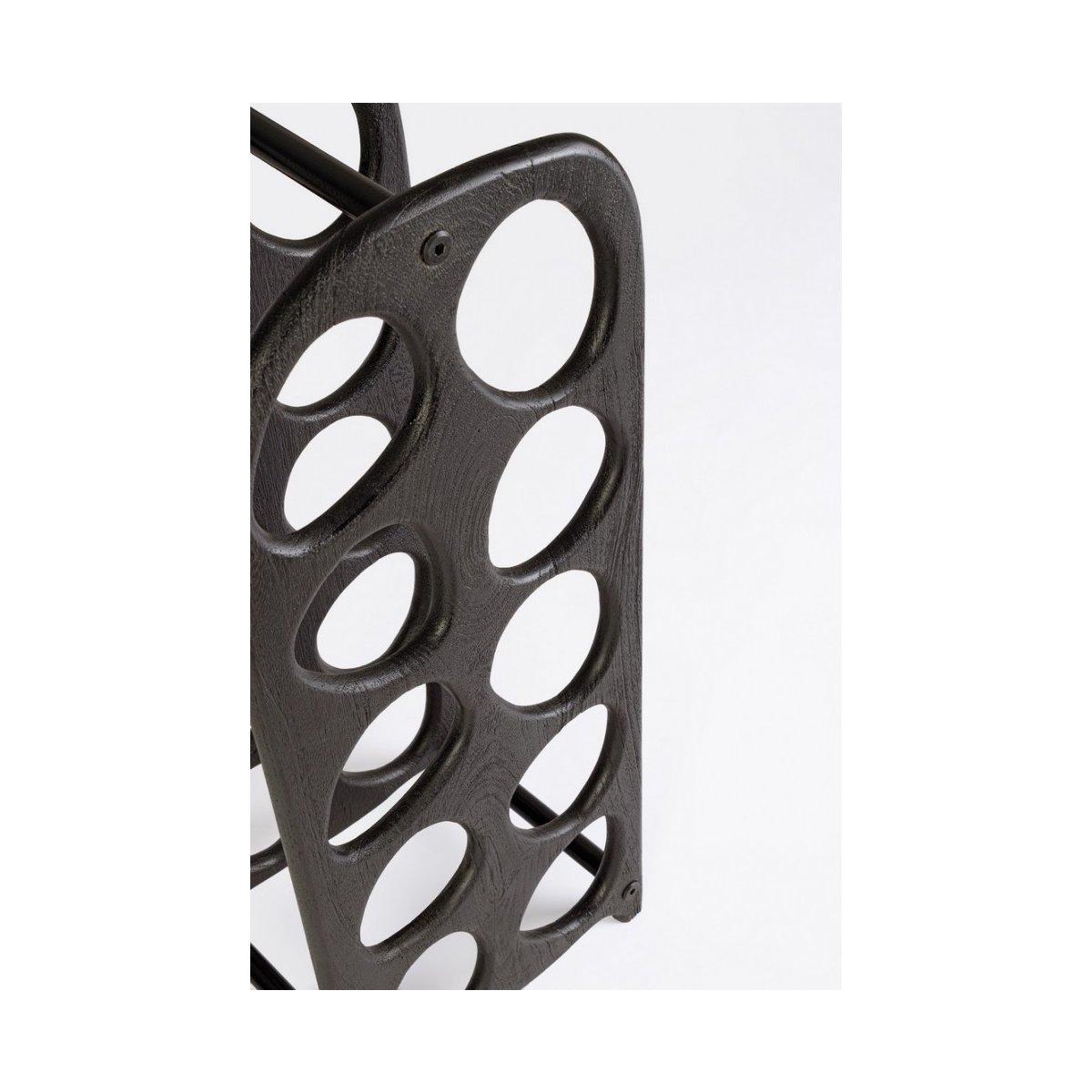 Porta Bottiglie 10 Posti Yukon Nero | Bizzotto