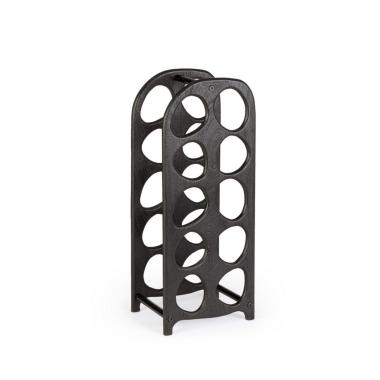 Porta Bottiglie 10 Posti Yukon Nero | Bizzotto