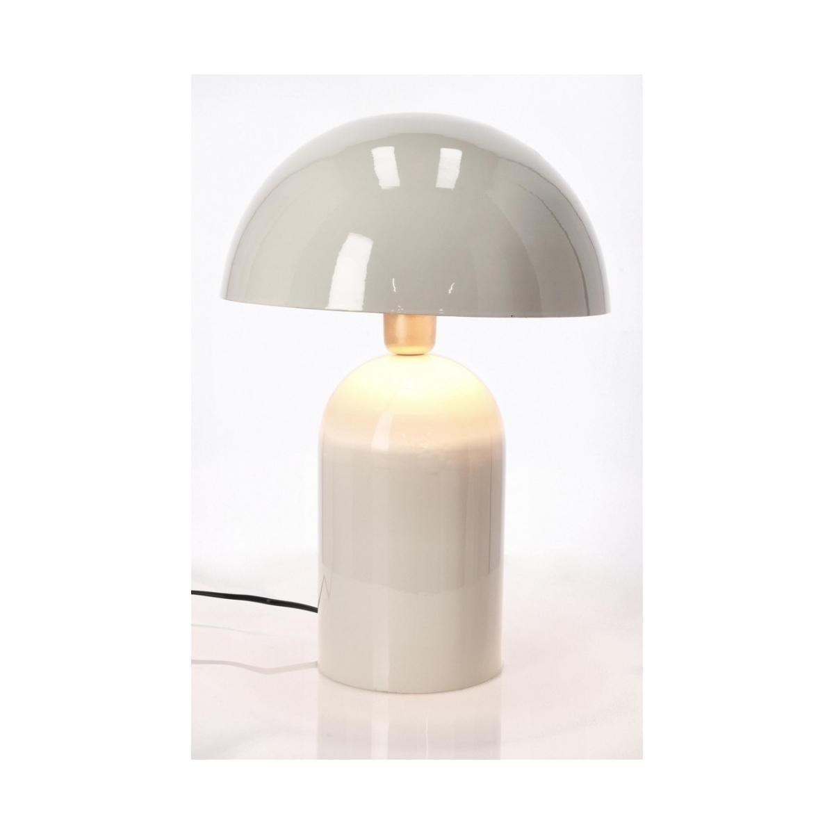 Lampada Tavolo Velma Beige cm.H45 | Bizzotto