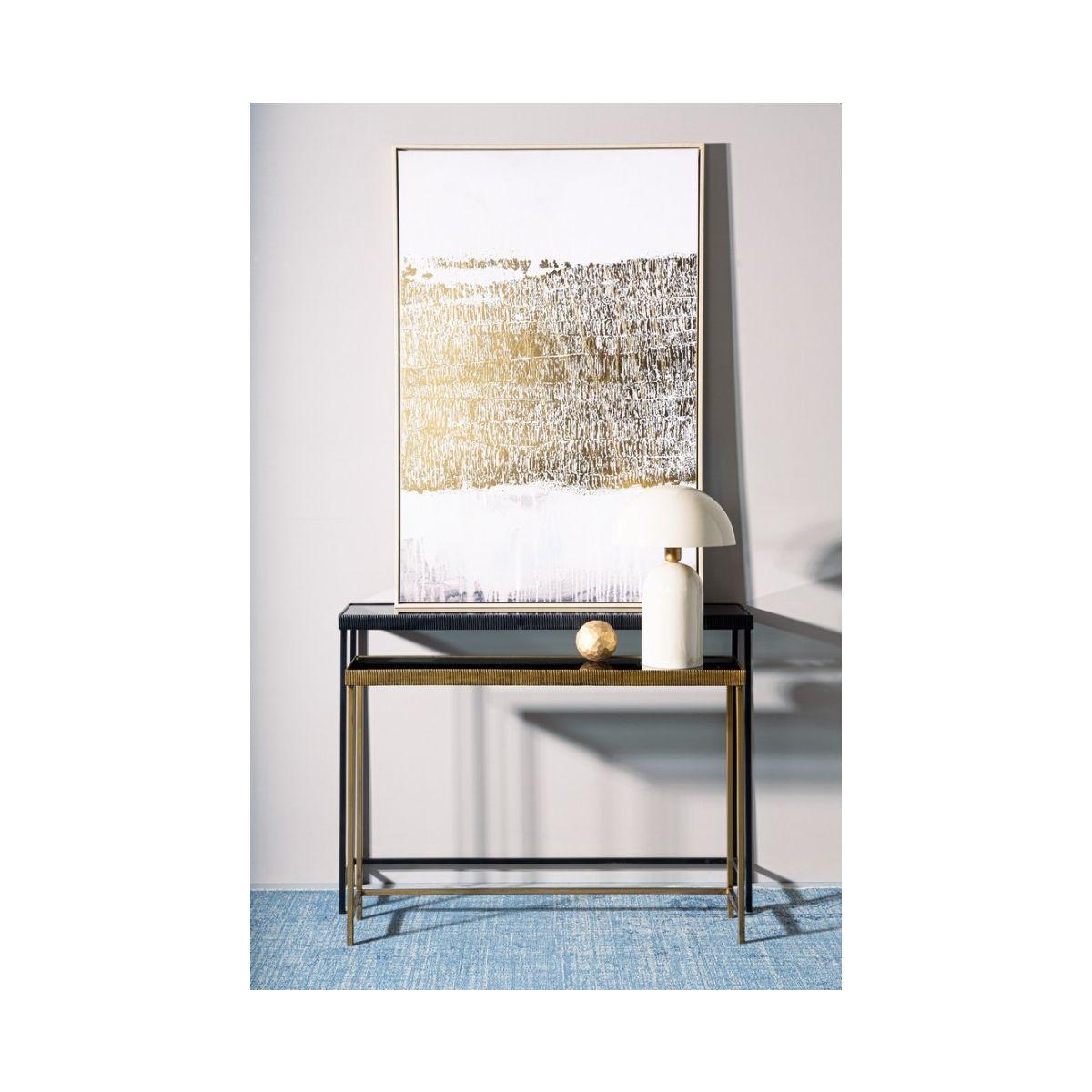 Lampada Tavolo Velma Beige cm.H45 | Bizzotto