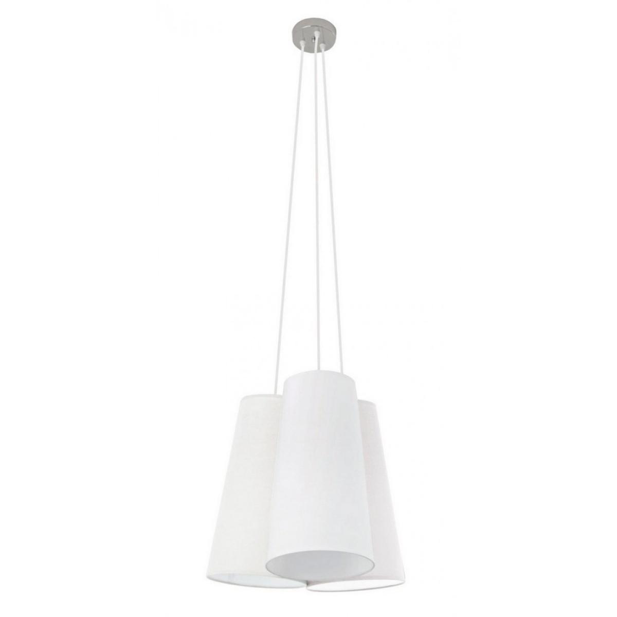 Lampadario Tris-One Bianco | Bizzotto