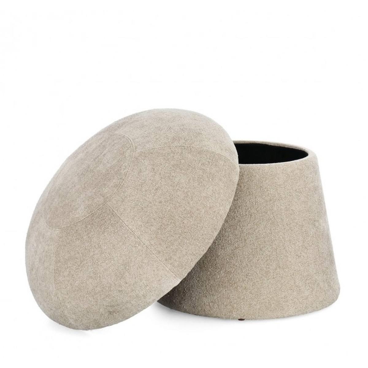 Pouf Contenitore Tiana Natural | Bizzotto