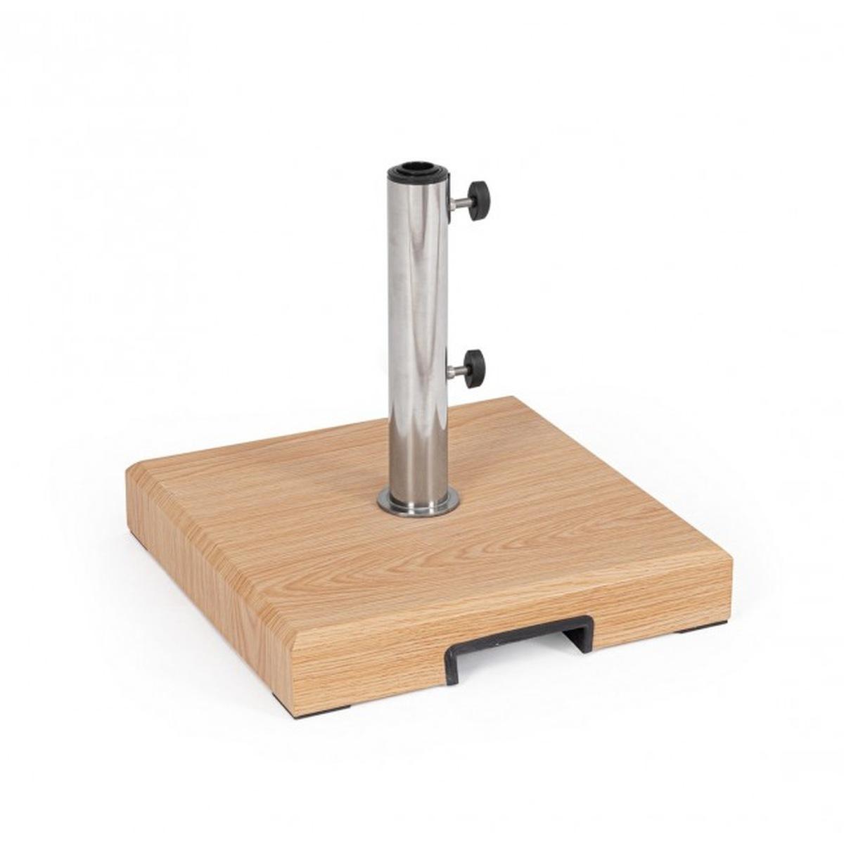 Base Ombrellone Miral Quadro 25 Kg. Naturale | Bizzotto